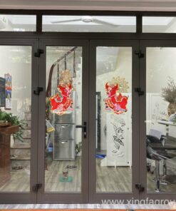 Cửa đi nhôm Xingfa mở quay 4 cánh