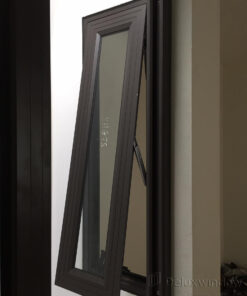 Cửa sổ mở hất nhôm hệ 55 vát cạnh